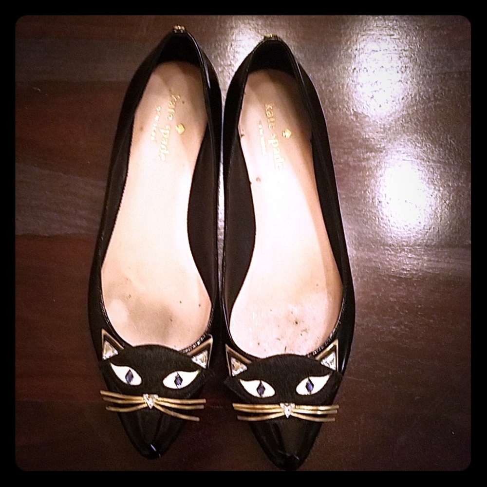 Kate Spade Natasha cat flats